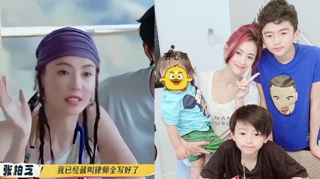 张柏芝已立好遗嘱