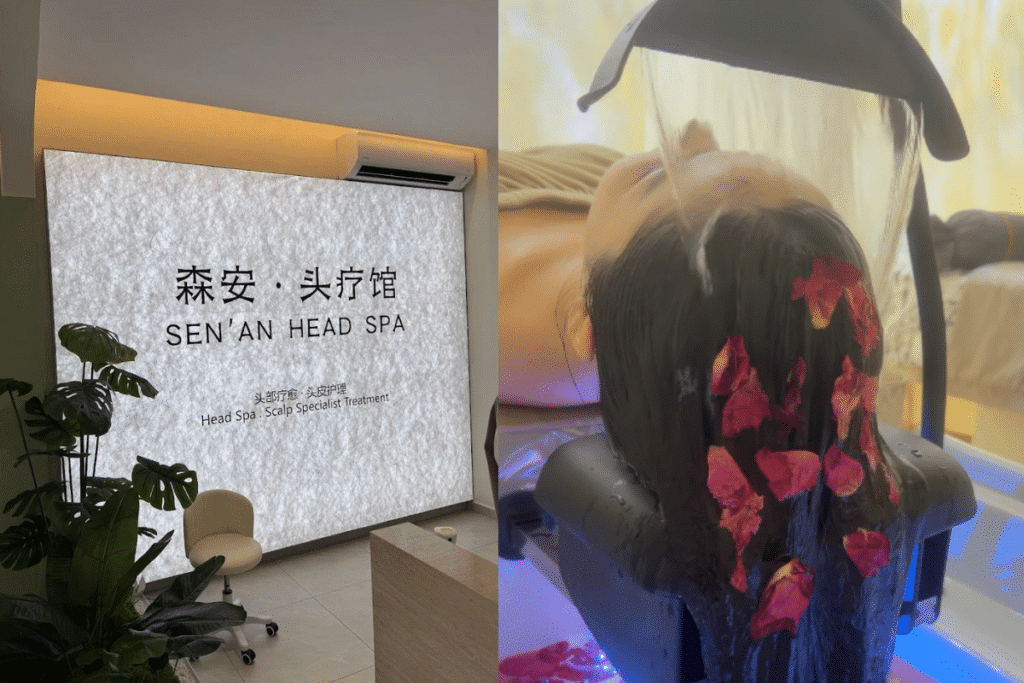4. SEN'AN HEAD SPA 森安头疗馆（Taman Sri Tebrau）